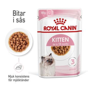 Royal Canin Royal Canin Kitten Gravy våtfoder för kattunge 12x85 g
