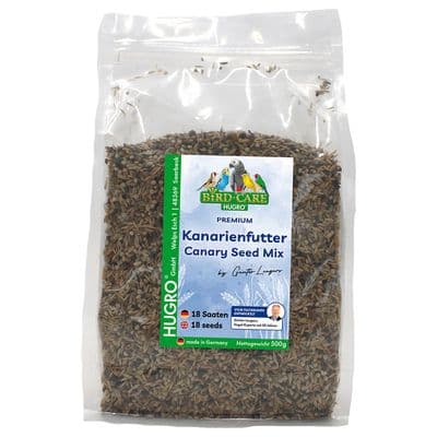Hugro Hugro kanariefågelfoder 18 frön - 500 g