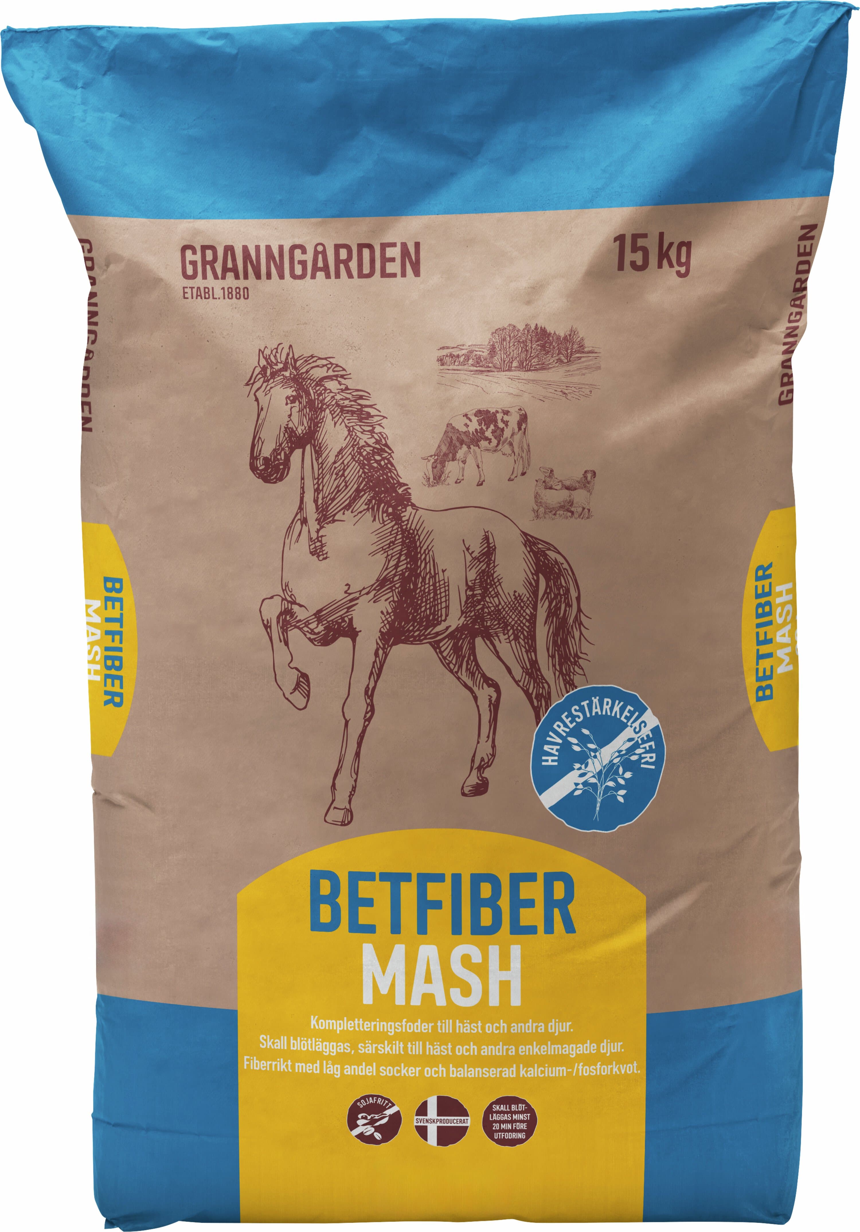 Granngården Hästfoder Granngården Betfiber Mash 15kg